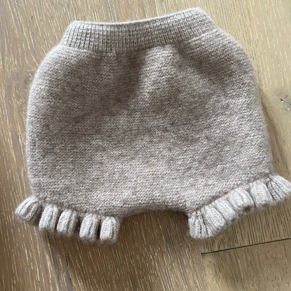 Pili Carrera Spain newborn baby bloomers shorts wool 0M 1m - Picture 3 of 3